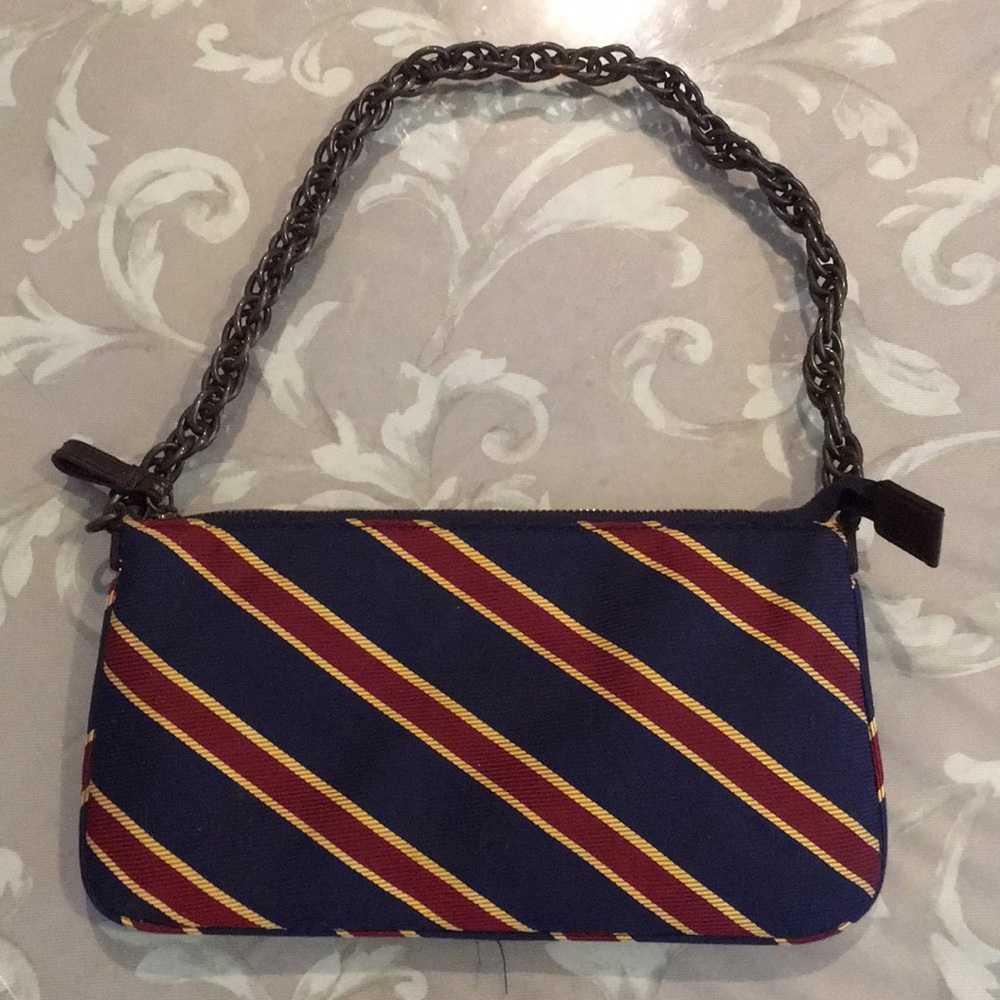 J Crew 100% Silk Clutch